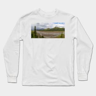 Riverbed Panorama Long Sleeve T-Shirt